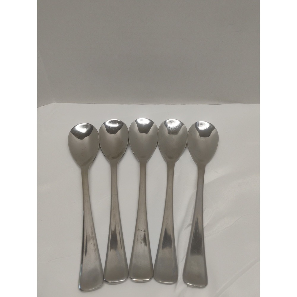 Royal  Doulton 8 1/2" Serving Or Soup Spoons Scratched Set Of 5